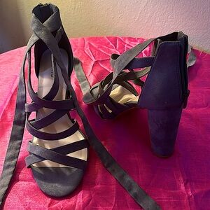 Strappy dress up or down heals